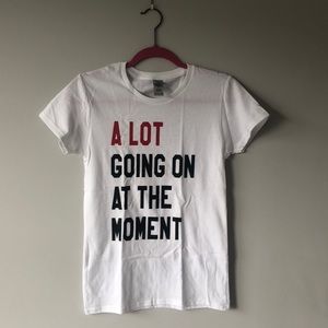 Eras Taylor Swift t-shirt “A LOT GOING ON AT THE MOMENT”